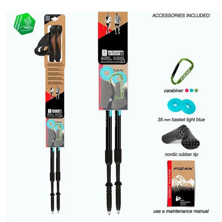 BASTONES FIZAN NORDIC WALKING SPEED