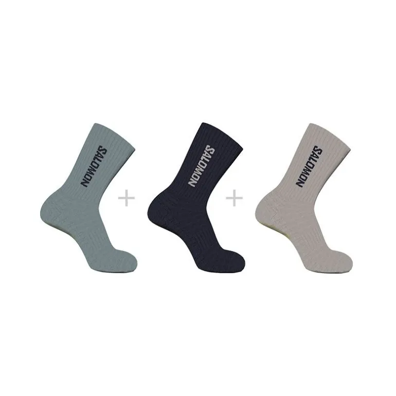 CALCETINES SALOMON EVERYDAY CREW 3-PACK