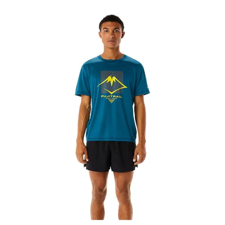 CAMISETA MANGA CORTA ASICS FUJITRAIL LOGO SS TOP 2025