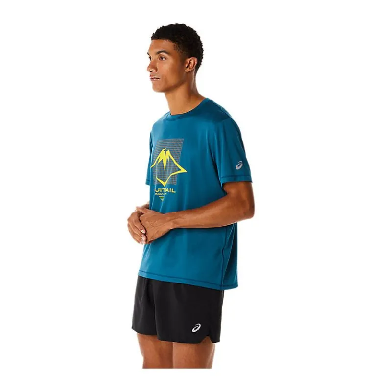CAMISETA MANGA CORTA ASICS FUJITRAIL LOGO SS TOP 2025