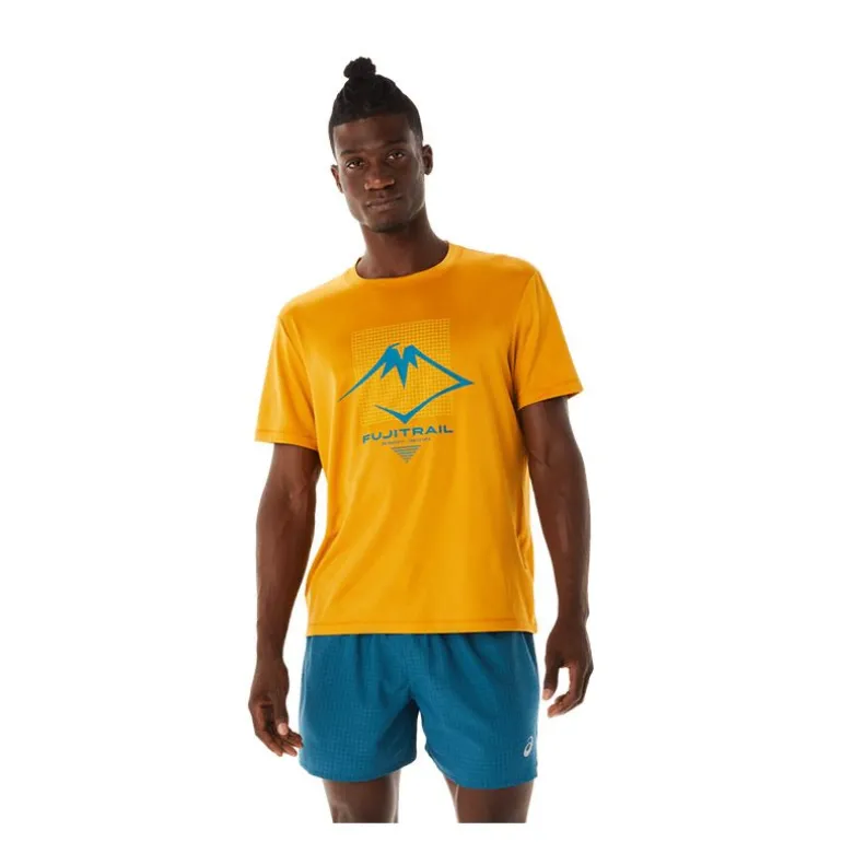 CAMISETA MANGA CORTA ASICS FUJITRAIL LOGO SS TOP 2025