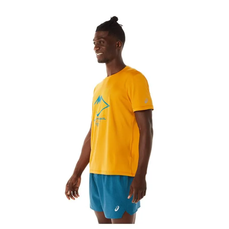 CAMISETA MANGA CORTA ASICS FUJITRAIL LOGO SS TOP 2025