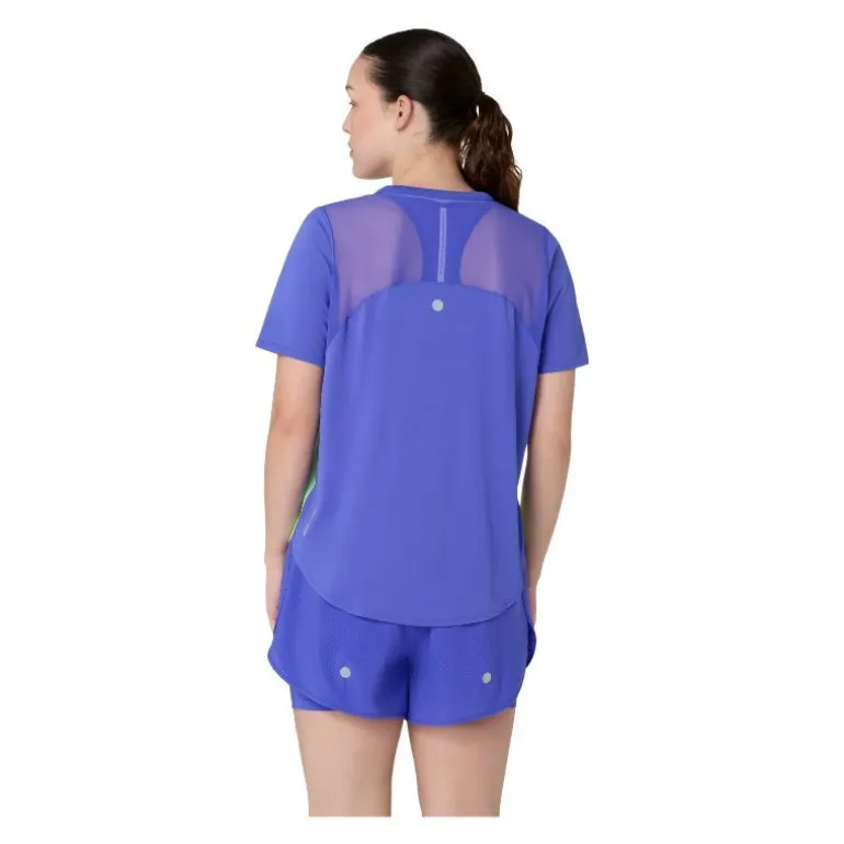CAMISETA MANGA CORTA ASICS ROAD FADE SS TOP MUJER