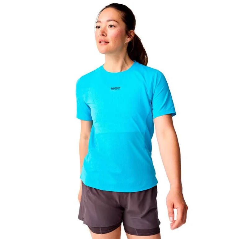 CAMISETA MANGA CORTA BROOKS HIGH POINT 2.0 MUJER