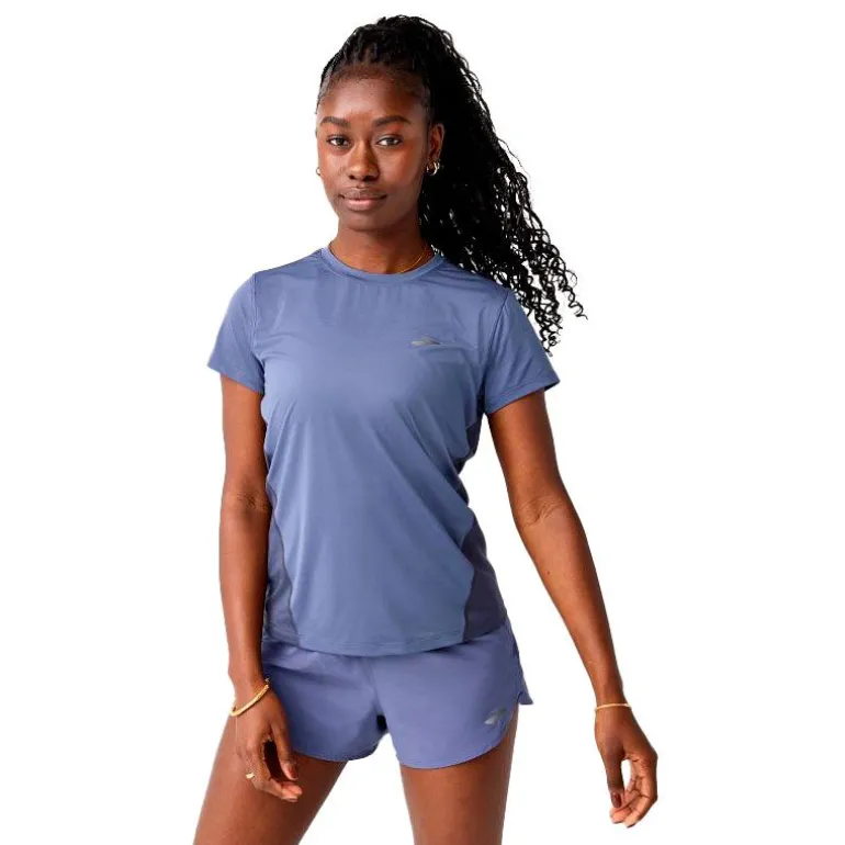 CAMISETA MANGA CORTA BROOKS SPRINT FREE 3.0 MUJER