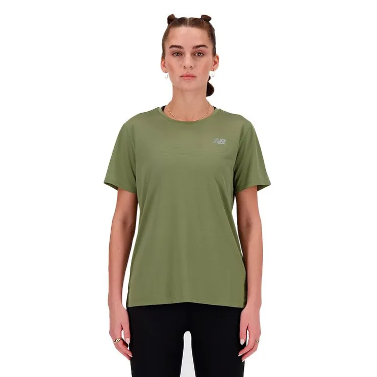 CAMISETA MANGA CORTA NEW BALANCE SPORT ESSENTIALS MUJER