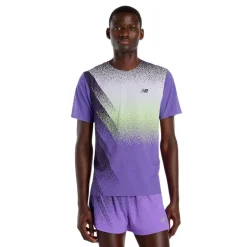 CAMISETA MANGA CORTA NEW BALANCE RACE DAY ULTRA LIGHT PRINTED