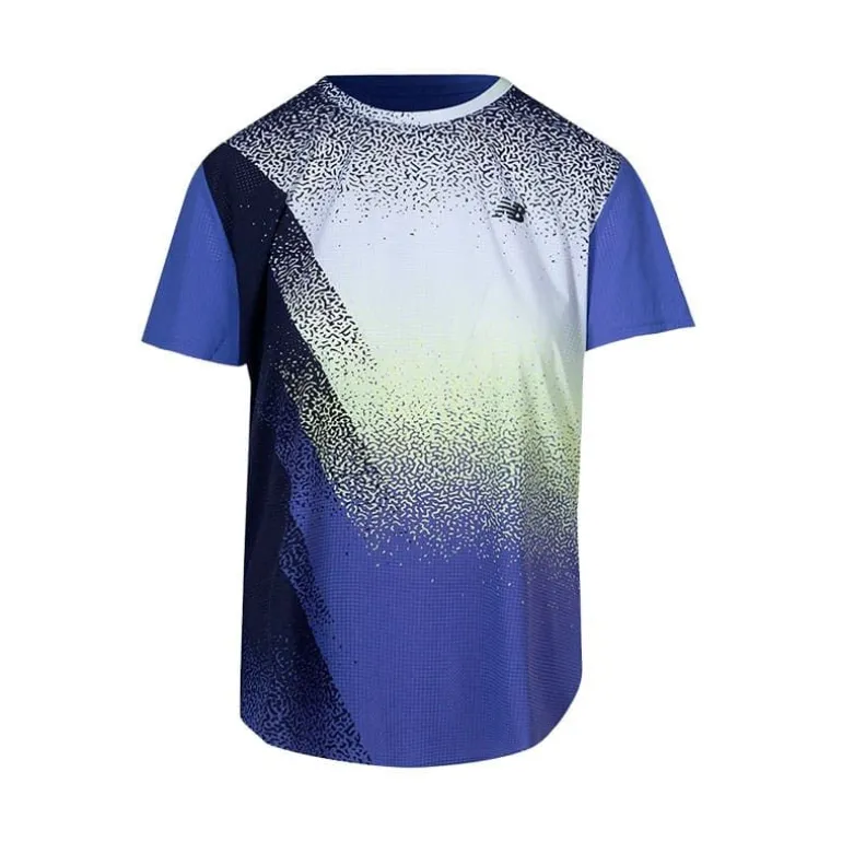 CAMISETA MANGA CORTA NEW BALANCE RACE DAY ULTRA LIGHT PRINTED MUJER