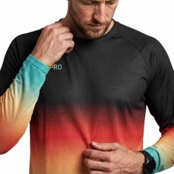 CAMISETA MANGA LARGA RUN&PRO BLACK SUNSET