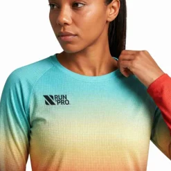 CAMISETA MANGA LARGA RUN&PRO SUNSET MUJER