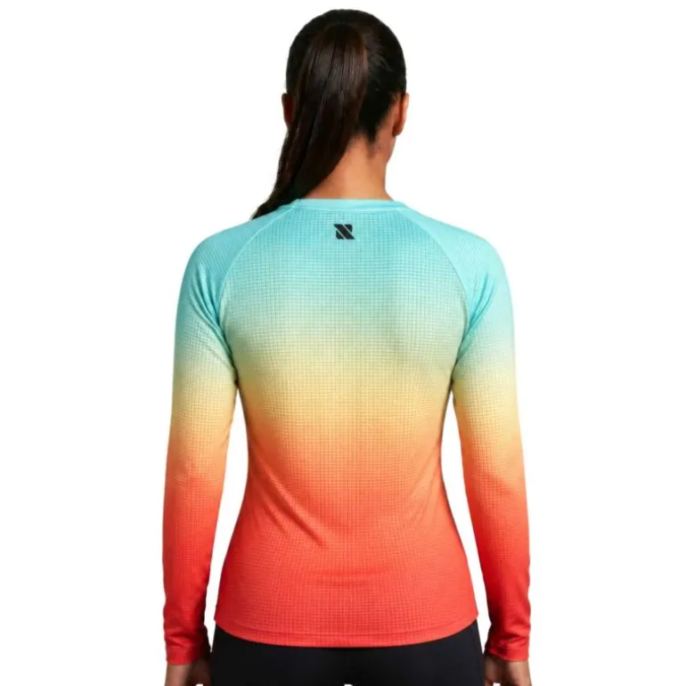 CAMISETA MANGA LARGA RUN&PRO SUNSET MUJER