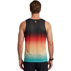 CAMISETA TIRANTES RUN&PRO BLACK SUNSET