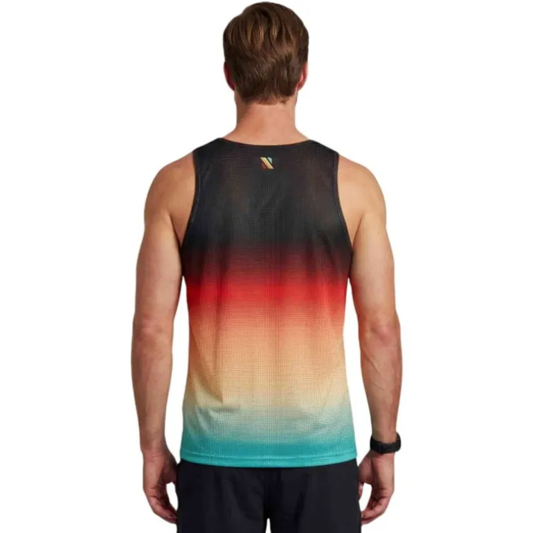 CAMISETA TIRANTES RUN&PRO BLACK SUNSET