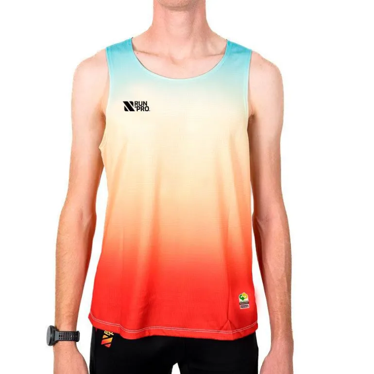 CAMISETA TIRANTES RUN&PRO SUNSET