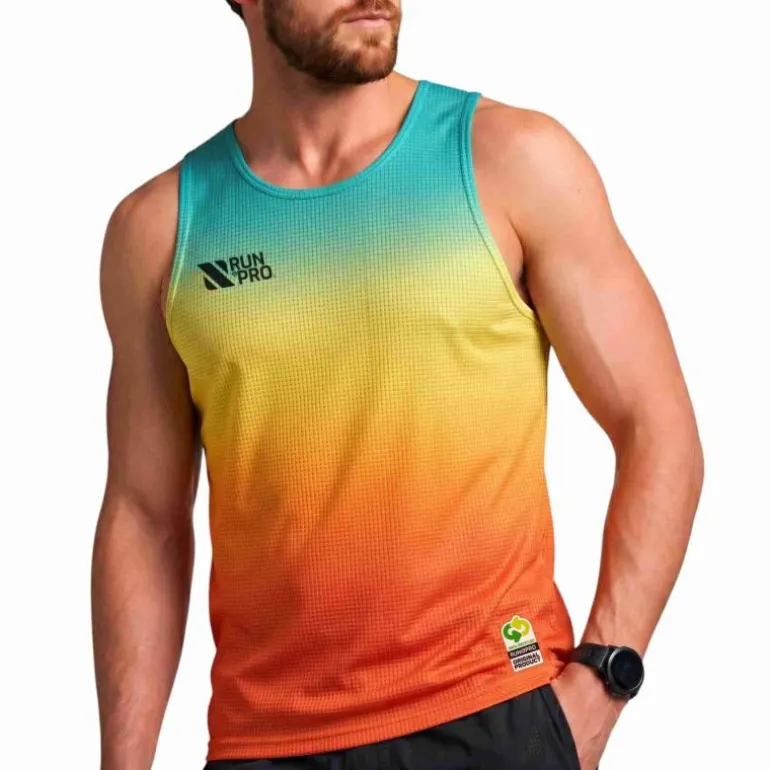 CAMISETA TIRANTES RUN&PRO SUNSET