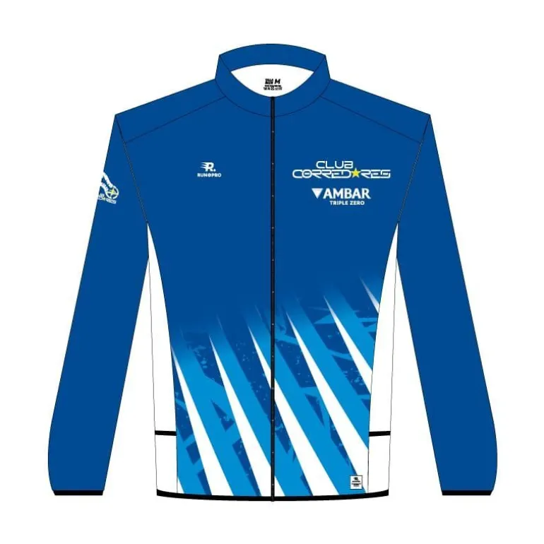 CHAQUETA CORTAVIENTOS COMPETICION CLUB CORREDORES UNISEX