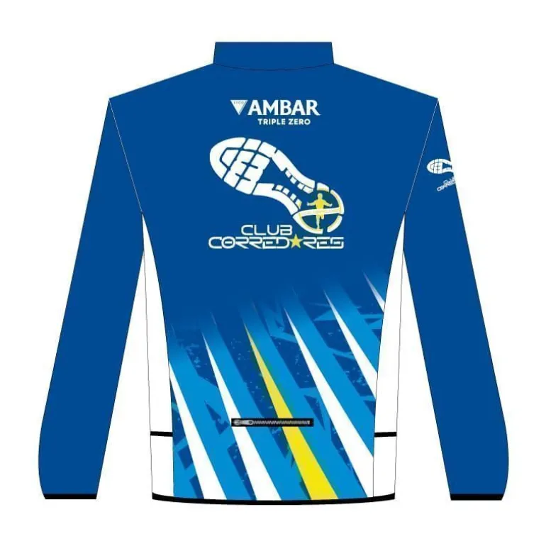 CHAQUETA CORTAVIENTOS COMPETICION CLUB CORREDORES MUJER