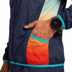 CHAQUETA CORTAVIENTOS RUN&PRO SUNSET
