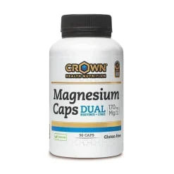 CROWN MAGNESIUM CAPS DUAL - 90 CAPSULAS