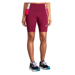 MALLA CORTA BROOKS METHOD 8” MUJER