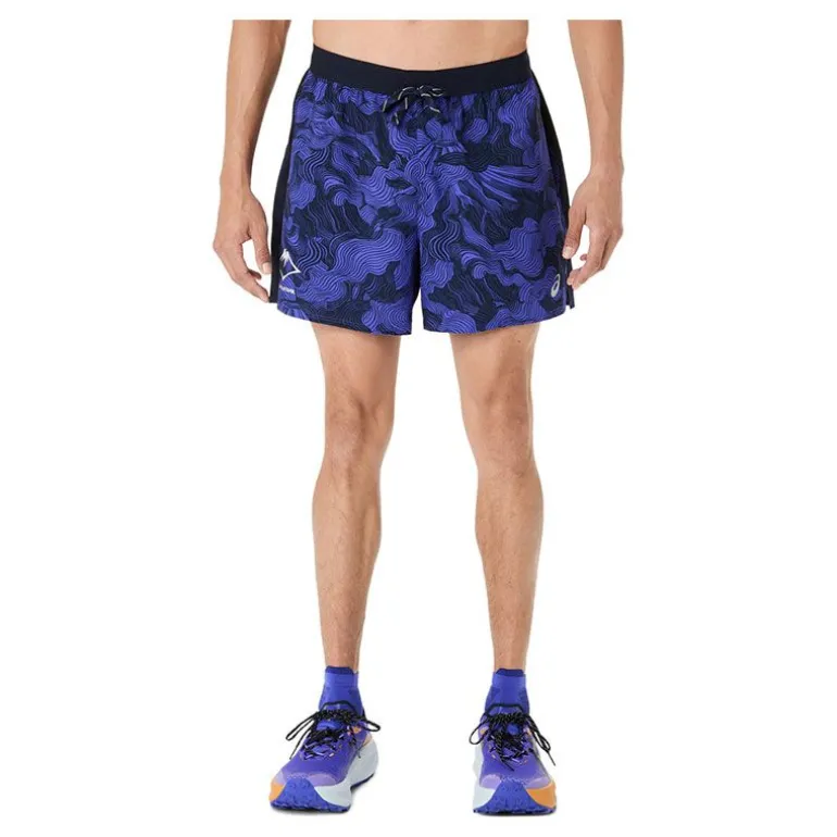 PANTALON CORTO ASICS FUJITRAIL ALL OVER PRINT 5IN
