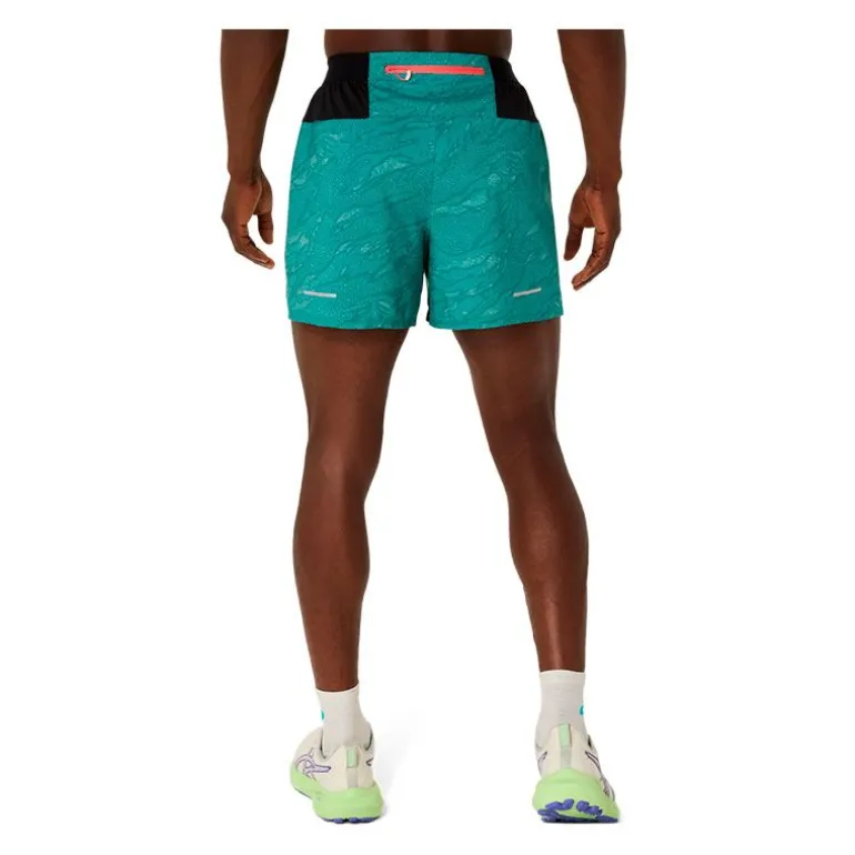 PANTALON CORTO ASICS FUJITRAIL ALL OVER PRINT 5IN