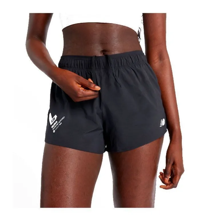 PANTALON CORTO NEW BALANCE RC 3" MARATON VALENCIA 24 MUJER