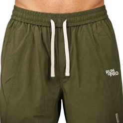 PANTALON LARGO RUN&PRO ESSENTIAL CAQUI