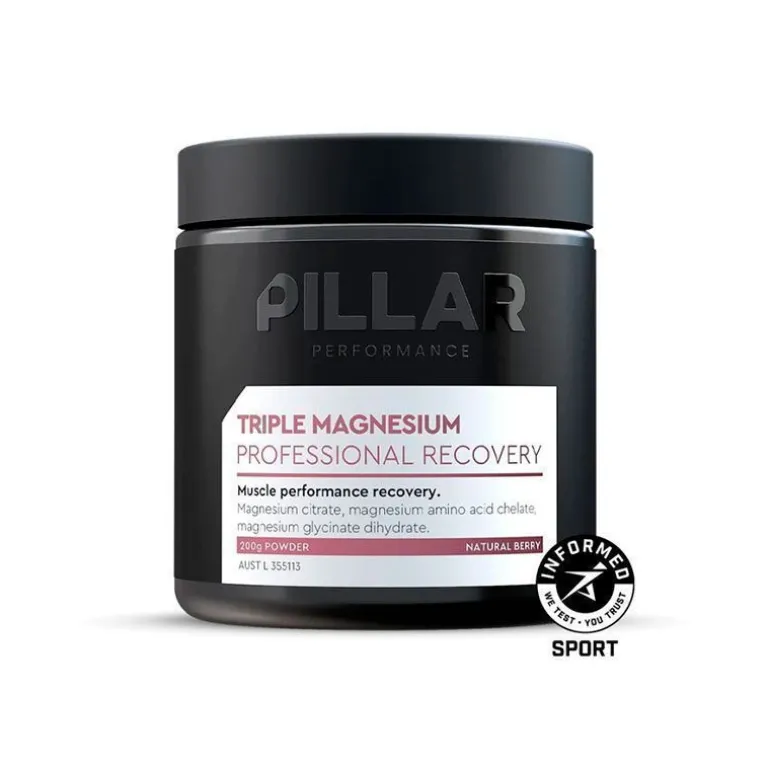 PILLAR TRIPLE MAGNESIUM PROFESIONAL RECOVERY 200GR POWDER - FRUTOS DEL BOSQUE