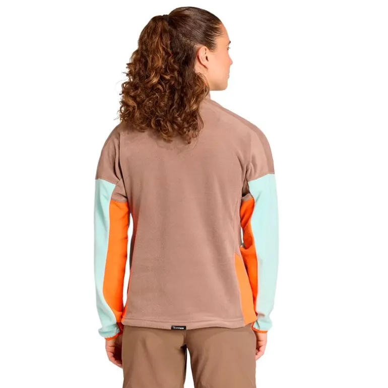 SUDADERA ADIDAS TERREX MULTI CLIMAWARM FLEECE MUJER