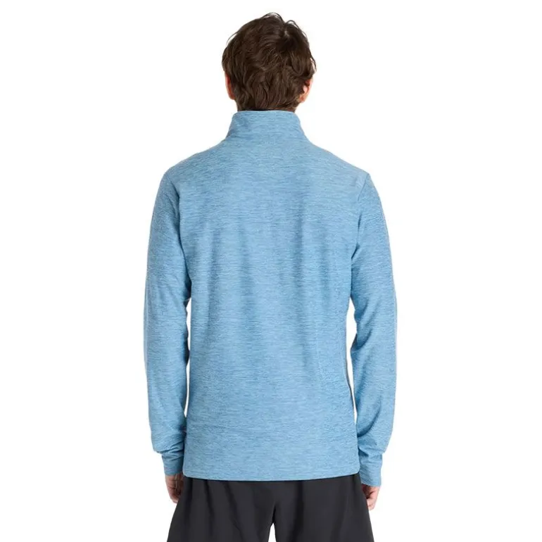 SUDADERA NEW BALANCE SPORT ESSENTIALS SPACE DYE 1/4 ZIP